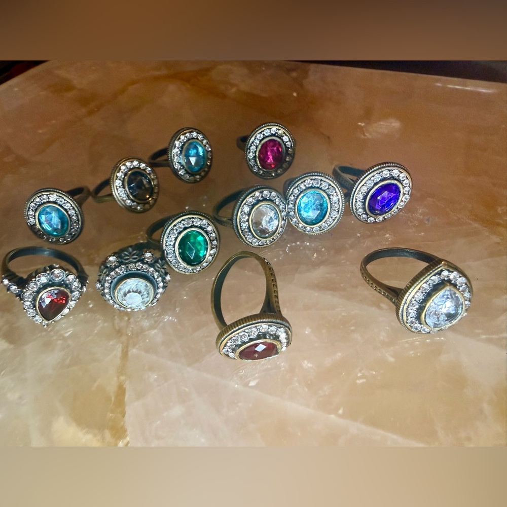 12-piece Turkish/Ottoman-inspired statement ring collection